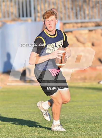 Thumbnail 2 in Highland Prep vs. Shadow Mountain (O'Connor 7 on 7 -  Saturday Night Lights) photogallery.