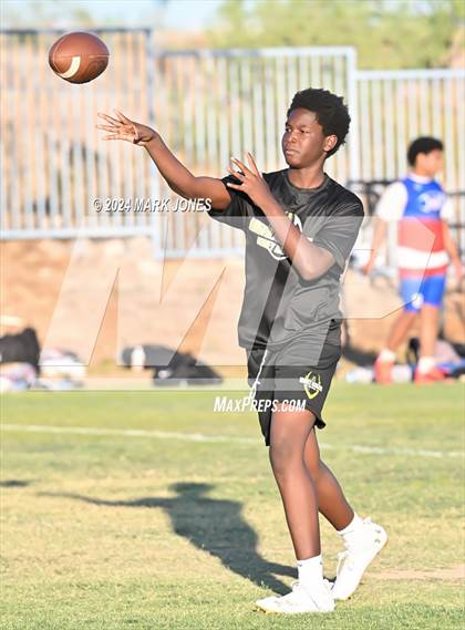 Thumbnail 2 in Highland Prep vs. Shadow Mountain (O'Connor 7 on 7 -  Saturday Night Lights) photogallery.