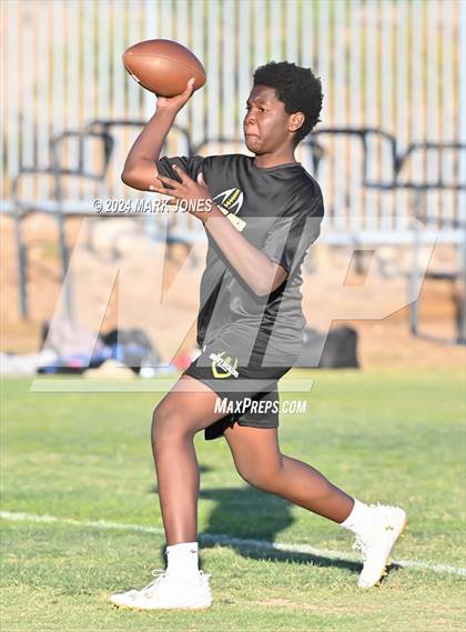 Thumbnail 1 in Highland Prep vs. Shadow Mountain (O'Connor 7 on 7 -  Saturday Night Lights) photogallery.