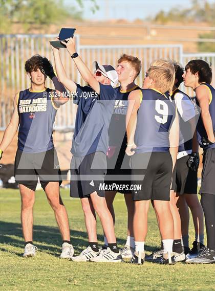 Thumbnail 3 in Highland Prep vs. Shadow Mountain (O'Connor 7 on 7 -  Saturday Night Lights) photogallery.