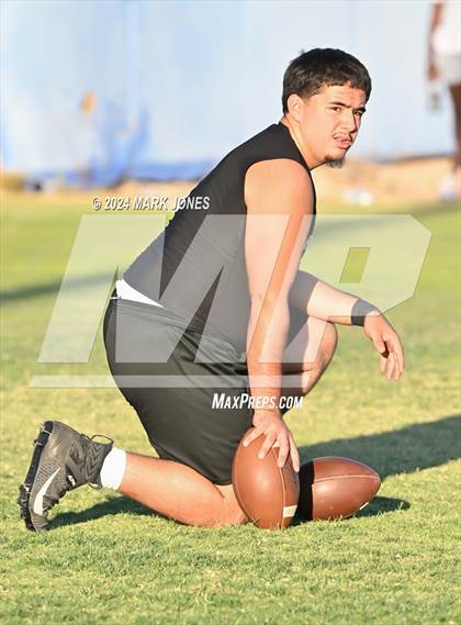 Thumbnail 1 in Highland Prep vs. Shadow Mountain (O'Connor 7 on 7 -  Saturday Night Lights) photogallery.