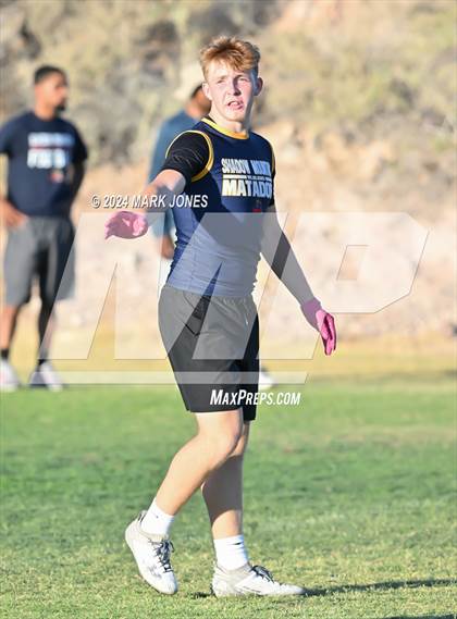 Thumbnail 1 in Highland Prep vs. Shadow Mountain (O'Connor 7 on 7 -  Saturday Night Lights) photogallery.