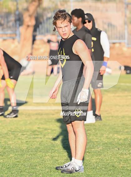 Thumbnail 3 in Highland Prep vs. Shadow Mountain (O'Connor 7 on 7 -  Saturday Night Lights) photogallery.