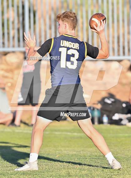 Thumbnail 1 in Highland Prep vs. Shadow Mountain (O'Connor 7 on 7 -  Saturday Night Lights) photogallery.