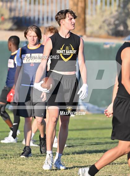 Thumbnail 3 in Highland Prep vs. Shadow Mountain (O'Connor 7 on 7 -  Saturday Night Lights) photogallery.
