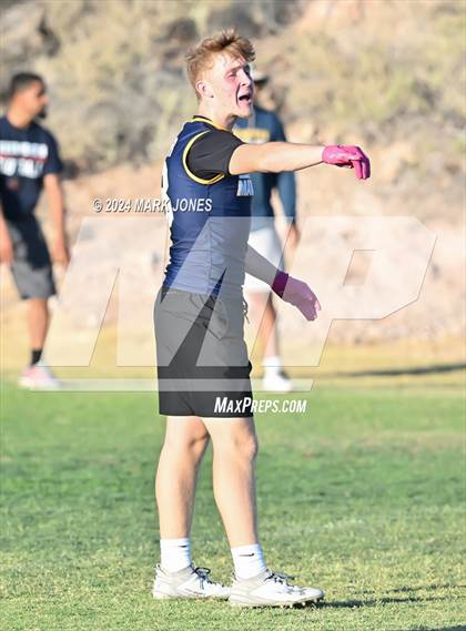 Thumbnail 1 in Highland Prep vs. Shadow Mountain (O'Connor 7 on 7 -  Saturday Night Lights) photogallery.