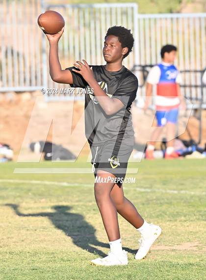 Thumbnail 1 in Highland Prep vs. Shadow Mountain (O'Connor 7 on 7 -  Saturday Night Lights) photogallery.
