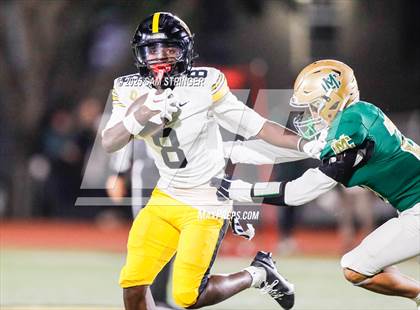 Thumbnail 3 in Bishop O'Dowd @ Moreau Catholic (Homecoming) photogallery.