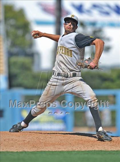 Thumbnail 1 in San Pedro vs El Camino Real (CIF LACS D1 Playoffs)  photogallery.