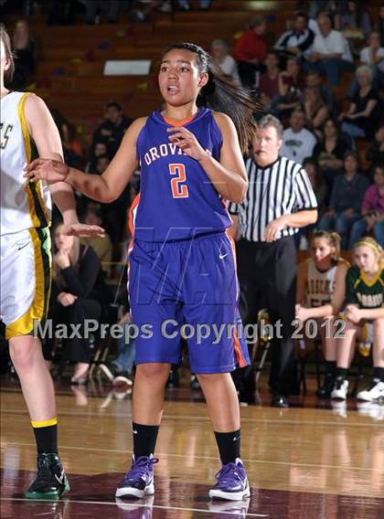 Thumbnail 2 in Oroville vs. Paradise (CIF NS D3 Final) photogallery.