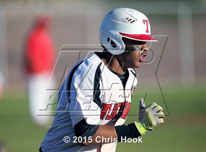 Thumbnail 2 in Tucson High Magnet School vs Pomona (Chris Moon Memorial Tournament) photogallery.