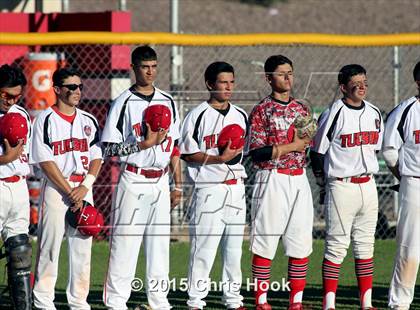 Thumbnail 2 in Tucson High Magnet School vs Pomona (Chris Moon Memorial Tournament) photogallery.