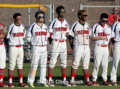 Thumbnail 3 in Tucson High Magnet School vs Pomona (Chris Moon Memorial Tournament) photogallery.