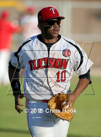 Thumbnail 1 in Tucson High Magnet School vs Pomona (Chris Moon Memorial Tournament) photogallery.