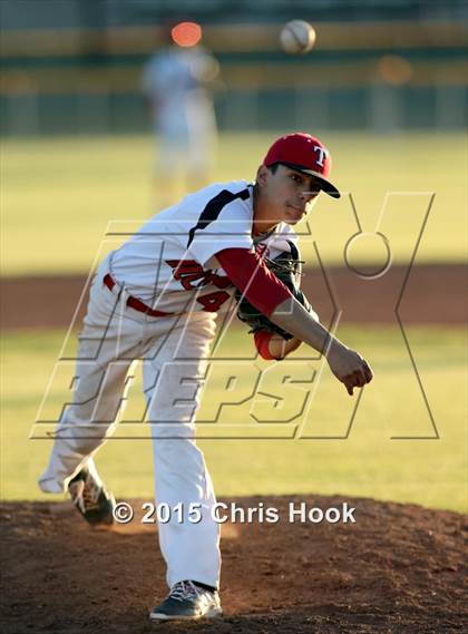 Thumbnail 3 in Tucson High Magnet School vs Pomona (Chris Moon Memorial Tournament) photogallery.
