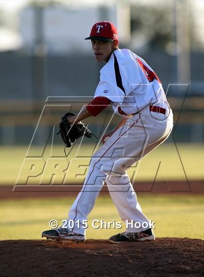 Thumbnail 2 in Tucson High Magnet School vs Pomona (Chris Moon Memorial Tournament) photogallery.