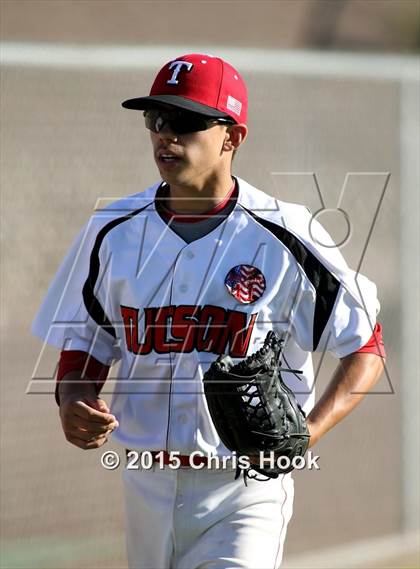 Thumbnail 1 in Tucson High Magnet School vs Pomona (Chris Moon Memorial Tournament) photogallery.