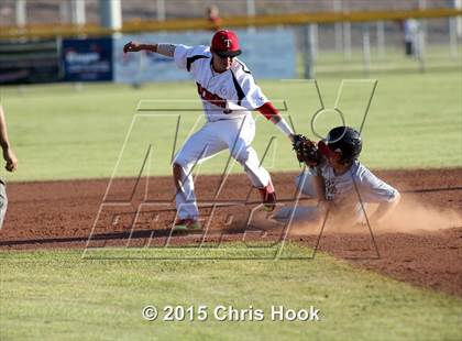 Thumbnail 3 in Tucson High Magnet School vs Pomona (Chris Moon Memorial Tournament) photogallery.