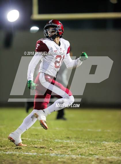 Thumbnail 2 in Fremont @ Chatsworth (CIF LACS D3 Semifinal) photogallery.