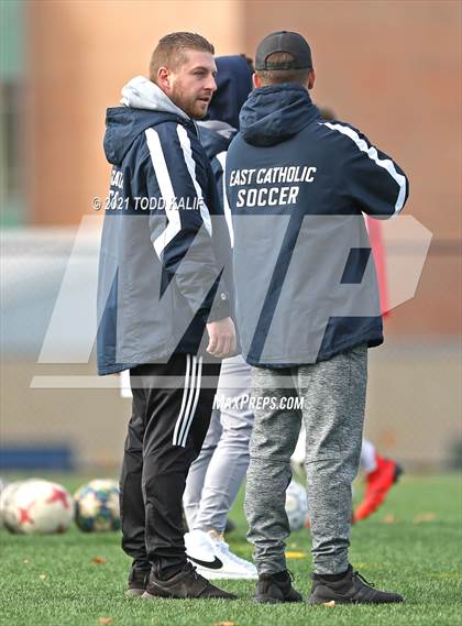 Thumbnail 2 in East Catholic vs. Griswold (CIAC Class S Quarterfinal) photogallery.