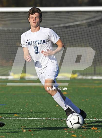 Thumbnail 3 in East Catholic vs. Griswold (CIAC Class S Quarterfinal) photogallery.