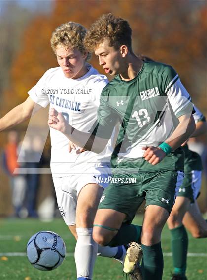 Thumbnail 1 in East Catholic vs. Griswold (CIAC Class S Quarterfinal) photogallery.