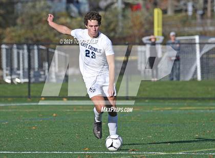 Thumbnail 2 in East Catholic vs. Griswold (CIAC Class S Quarterfinal) photogallery.