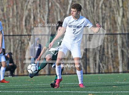 Thumbnail 2 in East Catholic vs. Griswold (CIAC Class S Quarterfinal) photogallery.