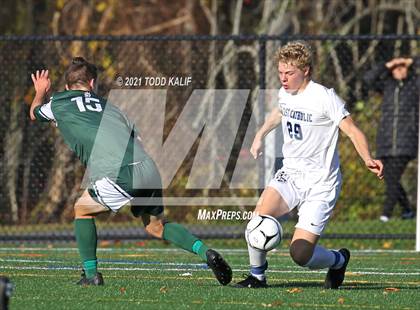 Thumbnail 2 in East Catholic vs. Griswold (CIAC Class S Quarterfinal) photogallery.