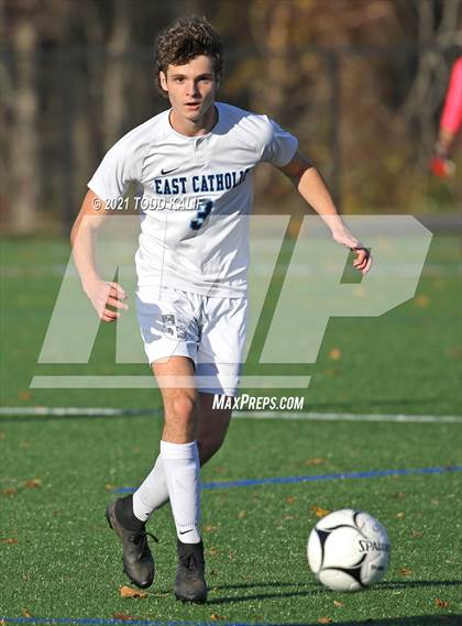 Thumbnail 2 in East Catholic vs. Griswold (CIAC Class S Quarterfinal) photogallery.