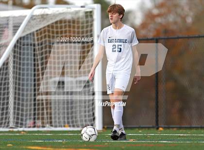 Thumbnail 3 in East Catholic vs. Griswold (CIAC Class S Quarterfinal) photogallery.