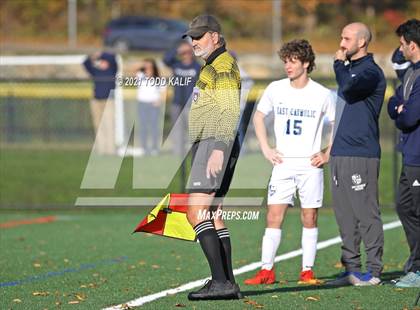 Thumbnail 2 in East Catholic vs. Griswold (CIAC Class S Quarterfinal) photogallery.