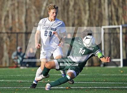 Thumbnail 2 in East Catholic vs. Griswold (CIAC Class S Quarterfinal) photogallery.