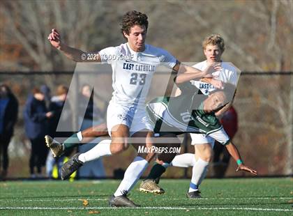 Thumbnail 1 in East Catholic vs. Griswold (CIAC Class S Quarterfinal) photogallery.