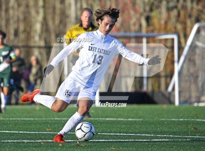 Thumbnail 3 in East Catholic vs. Griswold (CIAC Class S Quarterfinal) photogallery.