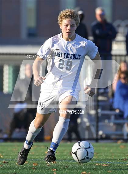 Thumbnail 3 in East Catholic vs. Griswold (CIAC Class S Quarterfinal) photogallery.