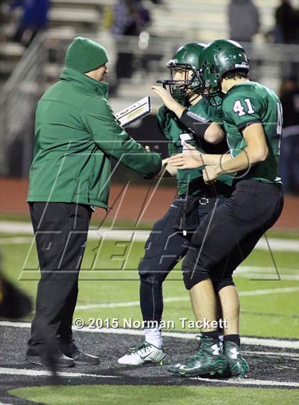 Thumbnail 1 in Topeka @ Derby (KSHSAA 6A 1st Round) photogallery.