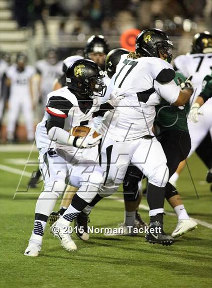 Thumbnail 3 in Topeka @ Derby (KSHSAA 6A 1st Round) photogallery.