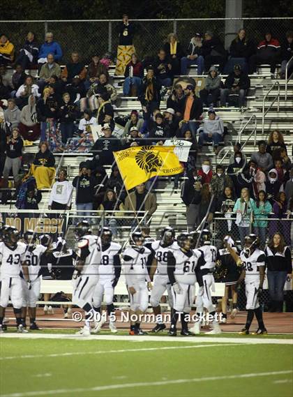 Thumbnail 3 in Topeka @ Derby (KSHSAA 6A 1st Round) photogallery.