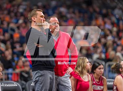 Thumbnail 1 in Nocona vs. Wellington (UIL 2A Basketball Semifinal) photogallery.