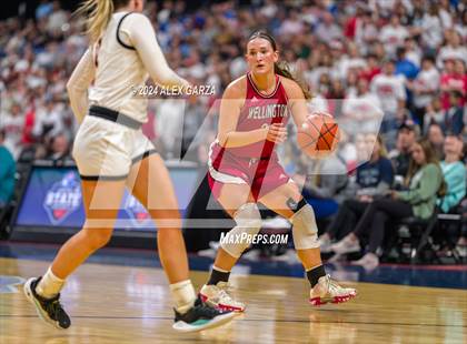 Thumbnail 2 in Nocona vs. Wellington (UIL 2A Basketball Semifinal) photogallery.