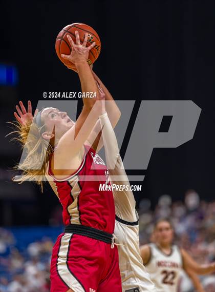 Thumbnail 1 in Nocona vs. Wellington (UIL 2A Basketball Semifinal) photogallery.