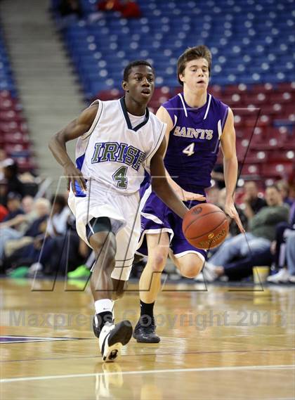 Thumbnail 3 in Sacred Heart Cathedral vs. St. Augustine (CIF State D3 Final) photogallery.