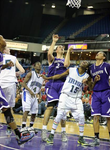 Thumbnail 2 in Sacred Heart Cathedral vs. St. Augustine (CIF State D3 Final) photogallery.