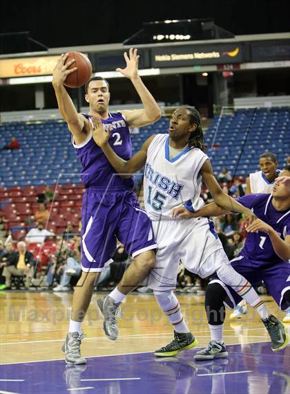 Thumbnail 3 in Sacred Heart Cathedral vs. St. Augustine (CIF State D3 Final) photogallery.