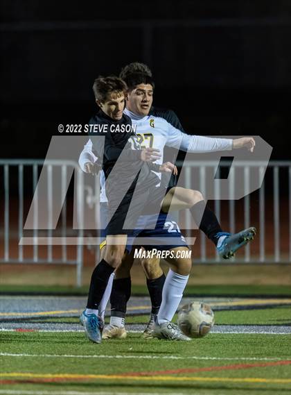 Thumbnail 2 in Granite Bay vs. Gregori (CIF SJS D1 second round Playoff) photogallery.