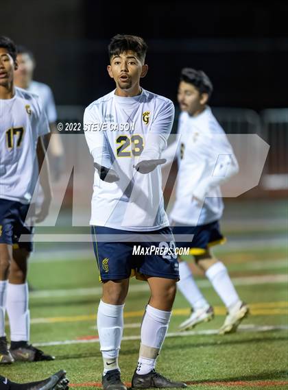 Thumbnail 3 in Granite Bay vs. Gregori (CIF SJS D1 second round Playoff) photogallery.
