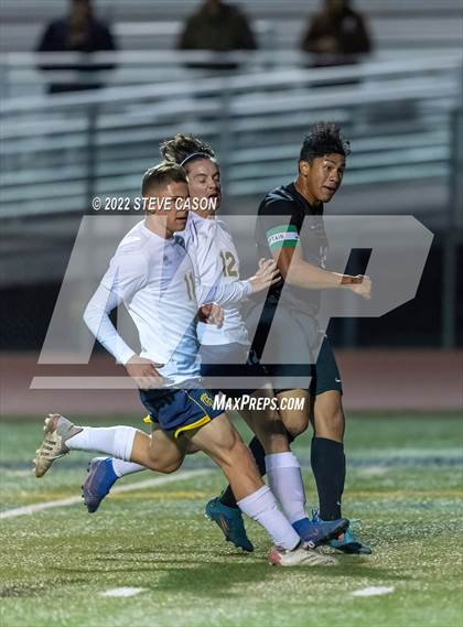 Thumbnail 3 in Granite Bay vs. Gregori (CIF SJS D1 second round Playoff) photogallery.