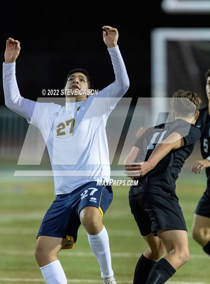 Thumbnail 1 in Granite Bay vs. Gregori (CIF SJS D1 second round Playoff) photogallery.