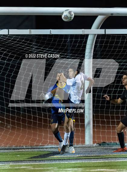 Thumbnail 3 in Granite Bay vs. Gregori (CIF SJS D1 second round Playoff) photogallery.